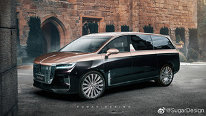 雷克萨斯LM成小弟? 红旗全新MPV假想图曝光