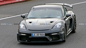 接近500马力 或将于2021年底发布718 Cayman GT4 RS谍照曝光