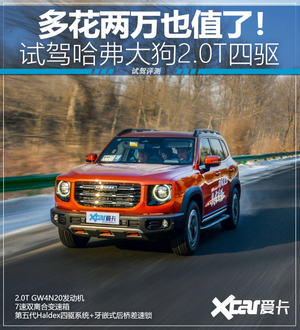 2.0T+四驱+后锁 不到17万！试大狗2.0T