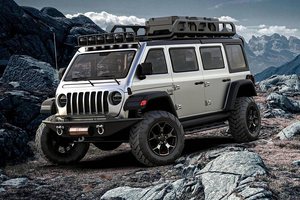 Jeep Vangler渲染图曝光 牧马人造型元素融入厢式车身