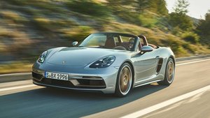 专属身份标识 限量1250台 保时捷718 Boxster 25周年版官图发布
