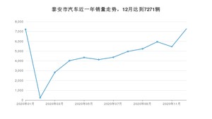 泰安市12月汽车销量 宝来排名第一(2020年)