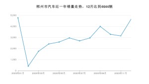 郴州市12月汽车销量数据发布 英朗排名第一(2020年)