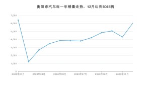 12月衡阳市汽车销量数据统计 英朗排名第一(2020年)
