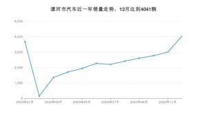 12月漯河市汽车销量情况如何? 宏光MINI EV排名第一(2020年)