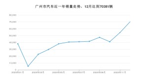 广州市12月汽车销量 Aion S排名第一(2020年)