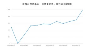 12月双鸭山市汽车销量情况如何? 宝来排名第一(2020年)