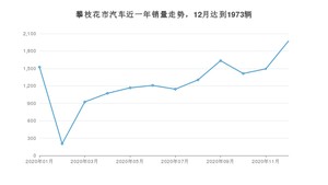 攀枝花市12月汽车销量统计 哈弗H6排名第一(2020年)