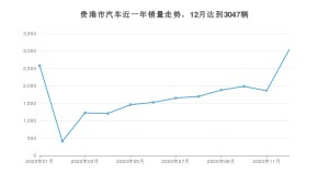 贵港市12月汽车销量 宏光MINI EV排名第一(2020年)