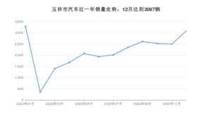 玉林市12月汽车销量 轩逸排名第一(2020年)