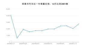 昭通市12月汽车销量 上汽大通G10排名第一(2020年)