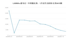 LANNIA 蓝鸟12月份销量数据发布 共694台(2020年)