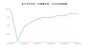 新乡市11月汽车销量数据发布 宏光MINI EV排名第一(2020年)