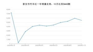 泰安市11月汽车销量统计 宝来排名第一(2020年)