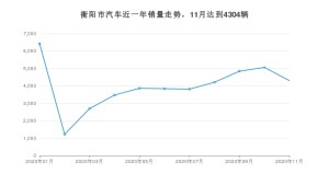 衡阳市11月汽车销量 英朗排名第一(2020年)
