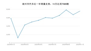 11月湖州市汽车销量情况如何? 宏光MINI EV排名第一(2020年)