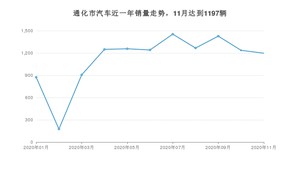 通化市11月汽车销量 宝来排名第一(2020年)