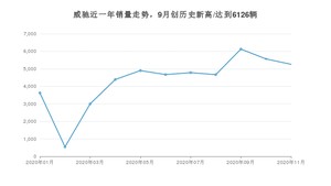 威驰11月份销量数据发布 共5259台(2020年)