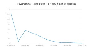 KX CROSS11月份销量数据发布 共17台(2020年)