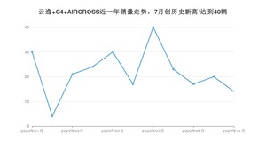 11月云逸 C4 AIRCROSS销量怎么样? 众车网权威发布(2020年)