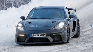外观张扬 保时捷Cayman GT4 RS谍照曝光 或将2021年发布