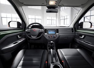 机械美学设计 配8英寸中控屏 五菱征途内饰官图曝光