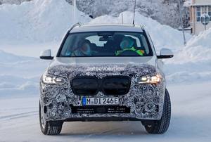 有望搭载双电机 新款宝马iX3雪地路试谍照曝光