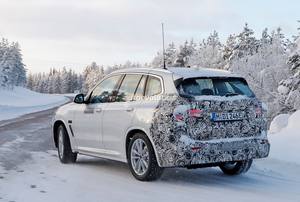 有望搭载双电机 新款宝马iX3雪地路试谍照曝光