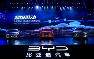 新能源同比增183.1% 比亚迪1月销售4.2万辆