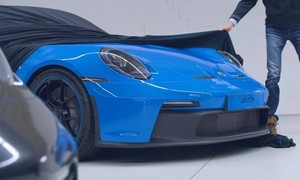 新款保时捷911 GT3更多预告图 将于2月16日发布