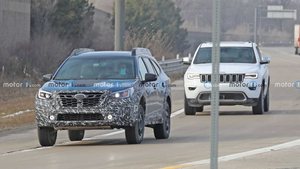 底盘更高 充满越野气息 斯巴鲁傲虎荒野版路试谍照曝光