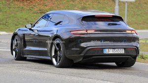 外观性能多项升级 保时捷Taycan 猎装版谍照曝光 3月4日开始预定