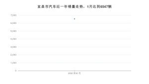 宜昌市1月汽车销量 哈弗H6排名第一(2021年)