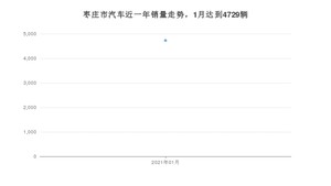 1月枣庄市汽车销量数据统计 朗逸排名第一(2021年)