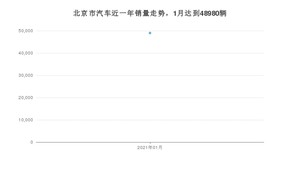 1月北京市汽车销量数据统计 汉排名第一(2021年)