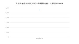 1月大理白族自治州汽车销量数据统计 哈弗H6排名第一(2021年)