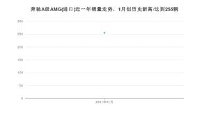 1月奔驰A级AMG(进口)销量如何? 众车网权威发布(2021年)