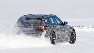 兼顾家用与赛道 宝马全新M3旅行版车型雪地谍照曝光