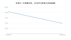 林肯2月份销量数据发布 同比增长1%(2021年)