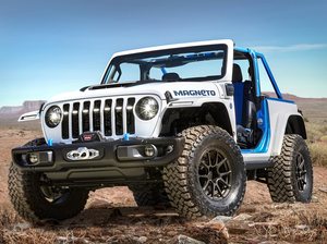 6.8秒破百 车身布满防滚架 Jeep Magneto概念车官图发布