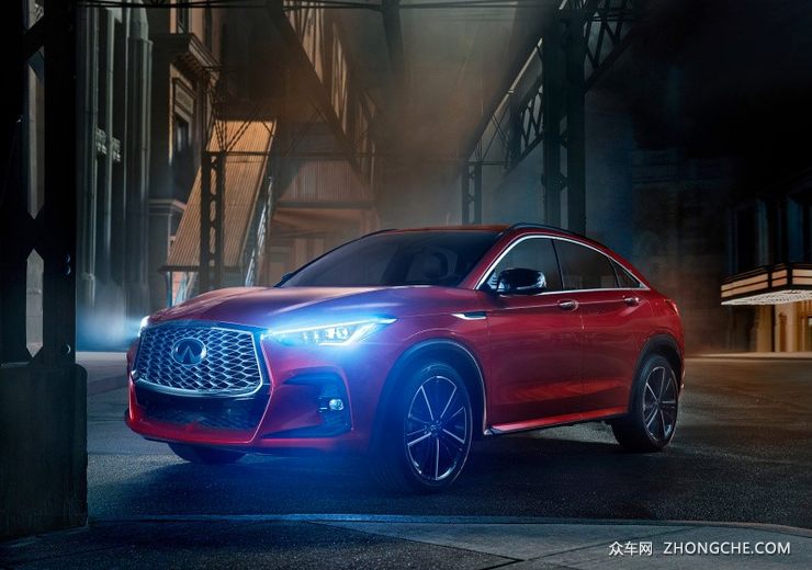 英菲尼迪QX55将于2021上海车展国内亮相