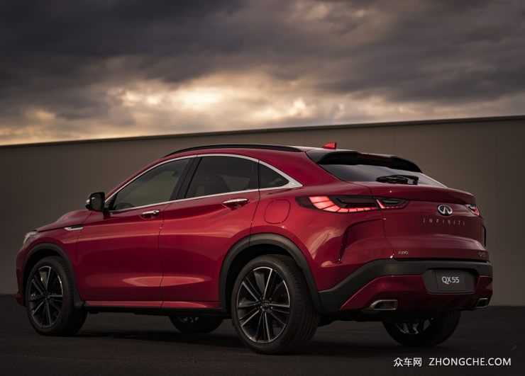 英菲尼迪QX55将于2021上海车展国内亮相