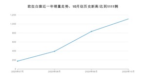 欧拉白猫 10月份销量数据发布 共1111台(2020年)