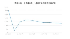 10月哈弗H4销量如何? 众车网权威发布(2020年)