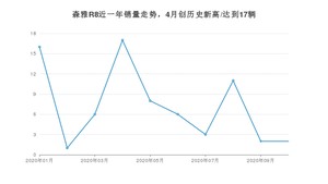 森雅R8 10月份销量数据发布 共2台(2020年)