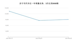 济宁市3月汽车销量 欧拉黑猫排名第一(2021年)