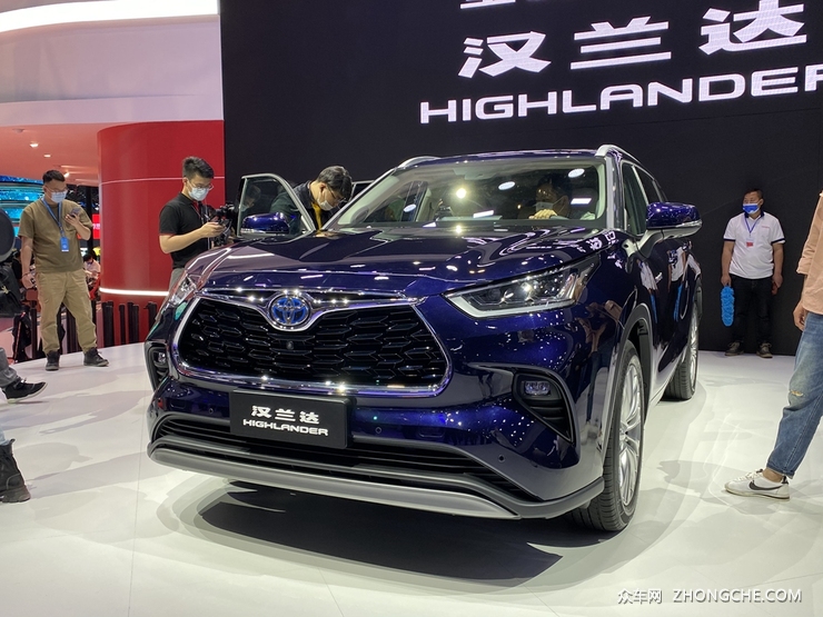 2021上海车展实拍：全新一代汉兰达