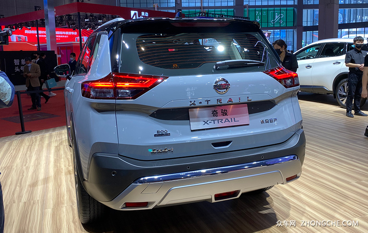 2021上海车展实拍：东风日产全新一代奇骏