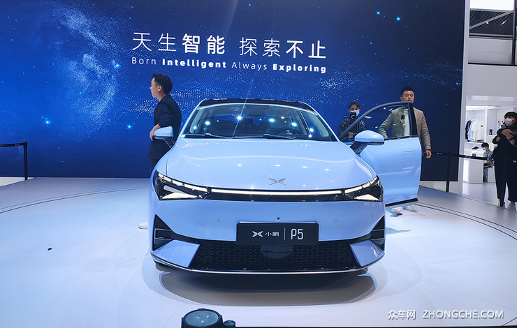 2021上海车展实拍：小鹏汽车P5