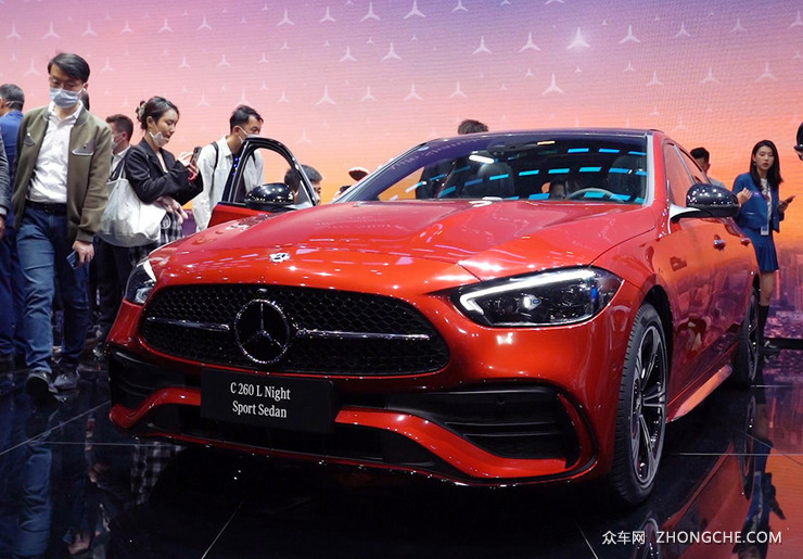 神似“小S级”？ 全新一代国产奔驰C级长轴版造型更激进